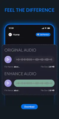 Audio Enhancer android App screenshot 0